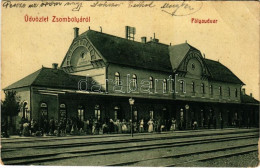 T3 1911 Zsombolya, Hatzfeld, Jimbolia; Pályaudvar, Vasútállomás. W. L. Bp. 1995. / Railway Station (EB) - Zonder Classificatie