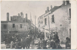 ** T2/T3 Pozsony, Pressburg, Bratislava; Az 1913. évi Május 17-i Nagy Tűzvész Után A Váralján A Zsidó Negyedben. Kaufman - Zonder Classificatie