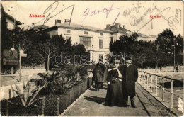 * T4 1907 Abbazia, Opatija; Strand (b) - Ohne Zuordnung