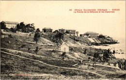 ** T1 Dakar, La Pointe De La Défense Et Les Casernes / Coast, Barraks - Non Classés