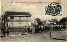 * T1 Dakar, Artillerie Coloniale Retour De Manoeuvres / Colonial Artillery Return - Ohne Zuordnung