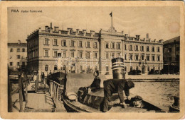 T2/T3 1914 Pola, Pula; Hafen Admiralat, K.u.k. Kriegsmarine / Austro-Hungariany Navy Port Admiralty Building, Litho Nava - Zonder Classificatie