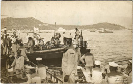 T2/T3 1914 Dubrovnik, Ragusa; K.u.K. Kriegsmarine Matrosen / Austro-Hungarian Navy Mariners Ready To Disembark. Tomlinov - Ohne Zuordnung