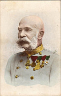 T2/T3 1915 Franz Josef / I. Ferenc József / Franz Joseph I Of Austria + "K.u.K. Artilleriezeugsdepot In Krakau Verwaltun - Unclassified