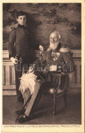 * T2 Prinz-Regent Luitpold V. Bayer, Urenkel Prinzen Luitpold. / Luitpold, Prince Regent Of Bavaria With His Great-grand - Ohne Zuordnung