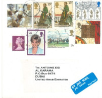 GREAT BRITIAN : 2022, STAMPS COVER TO DUBIA - Ohne Zuordnung