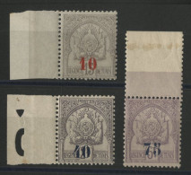 N° 42 + 44 + 45 Neufs ** (MNH) Cote 35 € Tous Avec Un Bord De Feuille. TB - Ungebraucht