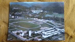 CPSM STADE STADIUM ARGENTAT CORREZE 19 LE NOUVEAU STADE VUE AERIENNE 1966 - Collections & Lots