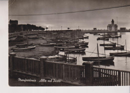 MNFREDONIA ALBA SUL PORTO  VG  1954 - Manfredonia