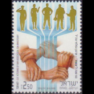 ISRAEL 2010 - Scott# 1826 Veterans Assoc. Set Of 1 MNH - Unused Stamps (without Tabs)