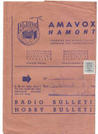 Omslag Enveloppe Wikkel Magazine - Amavox - Hamont - 1962 - 1963 - Newspaper Bands