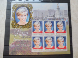 Burundi Bl Bloc Blok 139 Lady Diana Mnh Neuf ** Parfait ( 1999 ) - Blokken & Velletjes