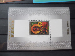 Burundi Bloc Bl Blok 135 Noel Kerstmis Christmas Neuf ** 1994 - Unused Stamps