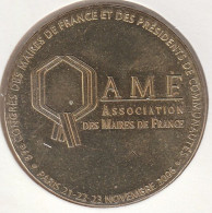 MONNAIE DE PARIS 2006 - 75 PARIS Association Des Maires De France  - 89e Congrès Des Maires De France - 2006