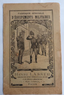 LIVRET : FABRIQUE SPECIALE D'EQUIPEMENTS MILITAIRES. HENRI LASSER à PARIS. 1895. - Frankreich