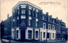 CPA  - SELECTION - HENIN BEAUMONT - Tabac . Buvette . Place De La Gare - Henin-Beaumont