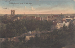 D8859) ASCHERSLEBEN - Blick Auf Die Stadt - 1914 - Aschersleben