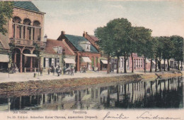 4837145Den Helder,  Kanaalweg Met Café Central. 1904.  - Den Helder