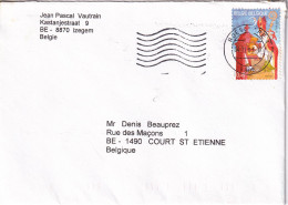 Belgique 3200  ° Sur Lettre De Roeselaere Vers Court-Saint-Etienne - Briefe U. Dokumente