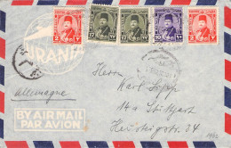 EGYPT - AIRMAIL 1952 - STUTTGART/DE / 601 - Storia Postale