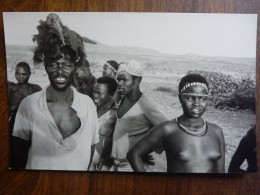 PHOTO ORIGINALE ANNEES 50 FEMME DU CONGO CACHET DU STUDIO STOUT DE BELGIQUE BRUXELLES CHAUSSEE DE WAVRE - Sin Clasificación