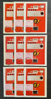België, 1984, ATM57/59, Off Maximum-kaarten In 3 Landstalen, OBP 20€ - Lettres & Documents