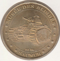 MONNAIE DE PARIS 2005 - 49 SAUMUR Musée Des Blindés - Char B1 Bis - 2005