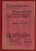 PORTUGAL - LISBOA - CALENDÁRIO - MUTUALISTA - 1918 - Big : ...-1900