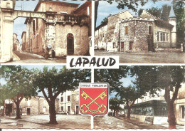 LAPALUD (84) Carte Multivues - Blason  CPSM GF - Lapalud