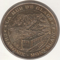 MONNAIE DE PARIS 2004 - 74 CHAMONIX-MONT-BLANC La Mer De Glace - 2004