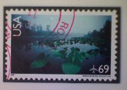 United States, Scott #C142, Used(o), 2007, Scenic American Landscapes Series: Okenfenoke Swamp, 69¢ - 3a. 1961-… Afgestempeld