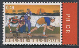 Belgie Belgique Belgium 2003 Mi 3206 YT 3150 SG 3747 ** Jeu De Boule / Bowls / Bolspel / Petanque - Bowls