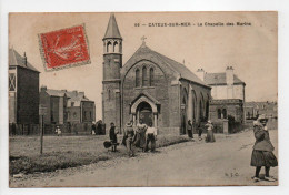 - CPA CAYEUX-SUR-MER (80) - La Chapelle Des Marins 1908 (belle Animation) - Edition B. J. C. N° 66 - - Cayeux Sur Mer
