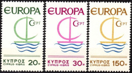 CYPRUS 1966 EUROPA. Complete Set, MNH - 1966