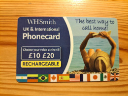 Prepaid Phonecard United Kingdom, WH Smith - Bedrijven Uitgaven