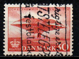 DANIMARCA - 1956 - PIONIERI DEL VOLO - ELLEHAMMER - 50° ANNIVERSARIO - USATO - Used Stamps