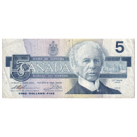 Billet, Canada, 5 Dollars, 1986, KM:95b, TB - Canada