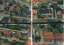 Bree : Barrierstr. , Geussensstr. , Bloemenstr. , Wijkstr.   --- 4 Luchtfoto's - Bree