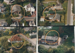 Hamont-Achel : Rozenlaan , Kolleberglaan , Seringenlaan , Orchideeënlaan  ---  4 Luchtfoto's - Hamont-Achel