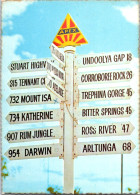 25-11-2023 (3 V 21) Australia - NT - Alice Prings APEX Road Sign - Alice Springs