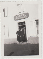 7252 Photo 6,5x8 Café Veuve Camille CHUIMER - Certainement Secteur Lindre Basse Guébling Dieuze WW2 Guerre 1939 1940 - Berufe