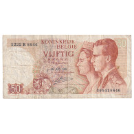 Billet, Belgique, 50 Francs, 1966, 1966-05-16, KM:139, B - 50 Francs