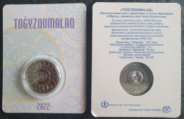 2022  Kazakhstan Kasachstan - Togyzqumalaq - Game - 100 Tenge - BLISTER - Kazakhstan