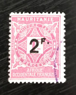 Timbre Oblitéré Mauritanie 1927 - Gebraucht