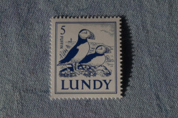 4-478 Macareux Moines Moine Lunde Puffin Clown Des Mers Apparenté Aux Pingouins Bloc Lundy - Pingouins & Manchots