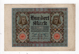 20 - ALLEMAGNE - Reichsbanknote - 100 Mark - 01.11.1920 - Reichsbankdirektorium - 100 Mark