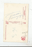 RUDY HIRIGOYEN CARTE AVEC AUTOGRAPHE AU VERSO - Chanteurs & Musiciens