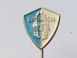 BADGE Z-95-1 - VOLLEYBALL, VOLLEY-BALL CLUB RIJEKA, CROATIA - Volleyball