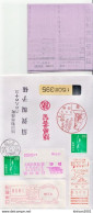 Postal History Cover: Japan Cover With Automat Stamps - Lettres & Documents