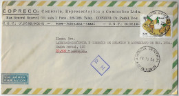 Brazil 1979 Cover From Fortaleza To Lages Stamp International Year Of The Child Wood Doll Toy Cancel DH = After The Hour - Cartas & Documentos